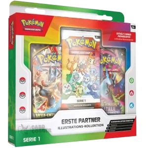 Pokemon Erste Partner Illustrations Kollektion Serie 1