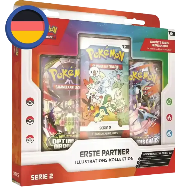 Pokemon Erste Partner Illustrations Kollektion Serie 2