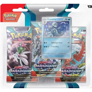 Pokemon Paradoxrift 3-Pack Blister ZUFÄLLIG