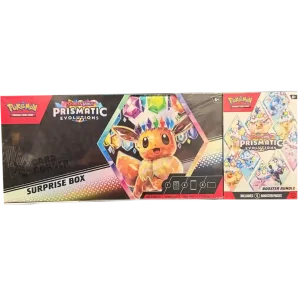 Pokemon Prismatic Evolutions Sams Club 2-Pack Surprise...