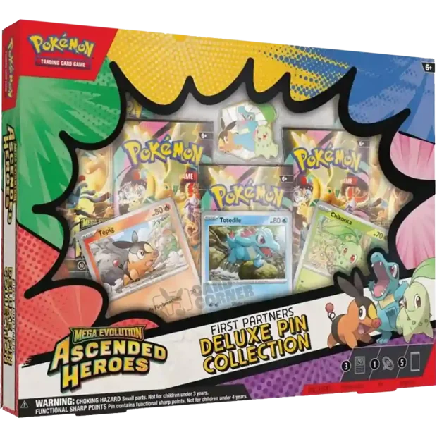 Pokemon Ascended Heroes Deluxe Pin Collection