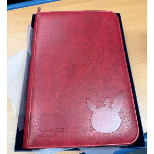 B-Ware Card-Corner Card Saver Binder Rot