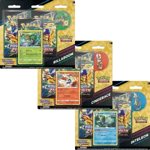Pokemon Crown Zenith Pin Collection 3er Set