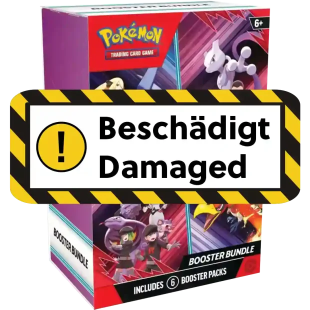 Pokemon Destined Rivals Booster Bundle B-WARE