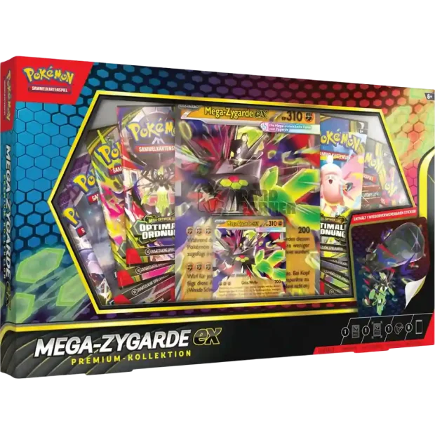 Pokemon Mega Zygarde EX Premium Kollektion (Deutsch)