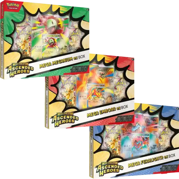 Pokemon Ascended Heroes Mega EX Box (Englisch)