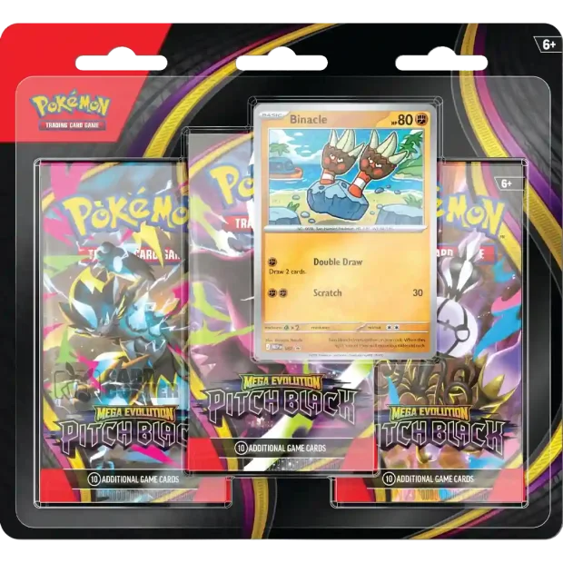 Pokemon Pitch Black 3-Pack Blister