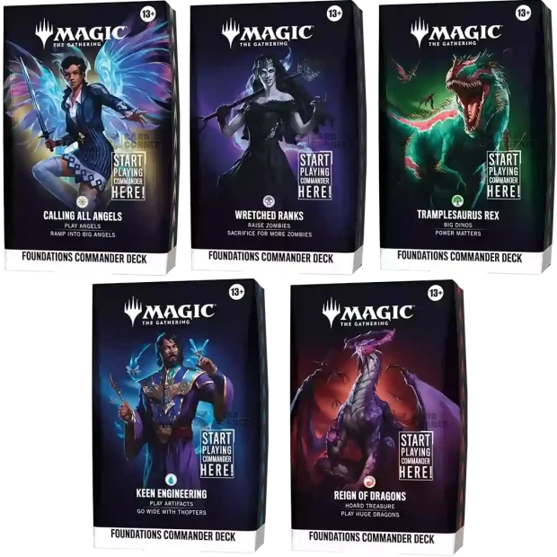 MTG Foundations Commander Deck (Englisch)