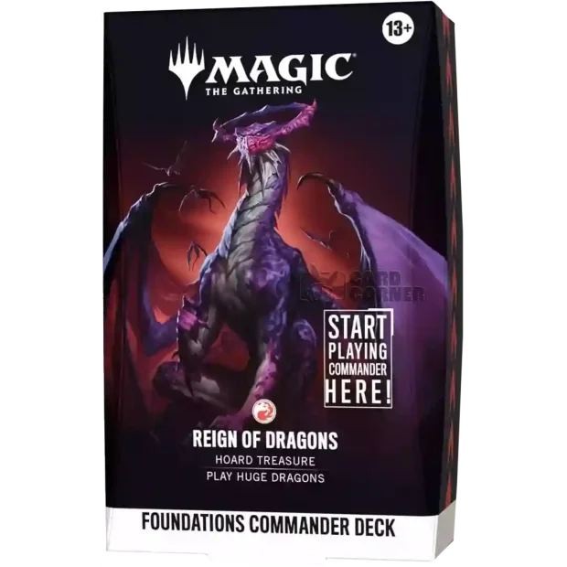 MTG Foundations Commander Deck (Englisch) Reign Of Dragons