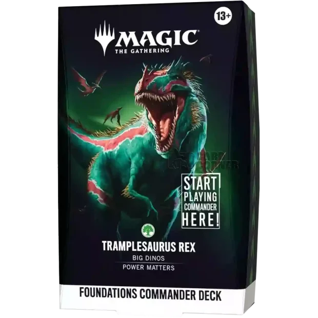 MTG Foundations Commander Deck (Englisch) Tramplesaurus Rex