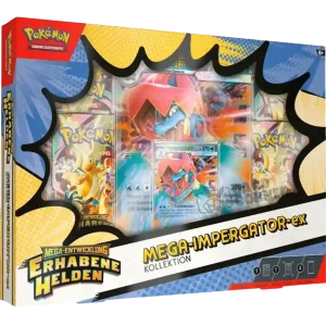 Pokemon Erhabene Helden Mega EX Kollektion (Deutsch)
