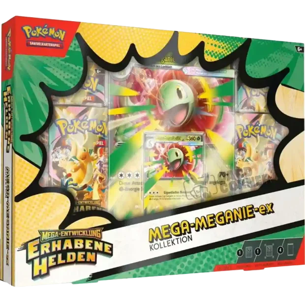Pokemon Erhabene Helden Mega EX Kollektion (Deutsch) ZUFÄLLIG