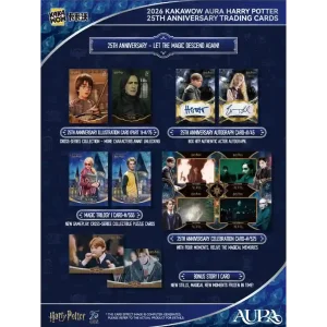 Kakawow 2026 Aura Harry Potter Display Box