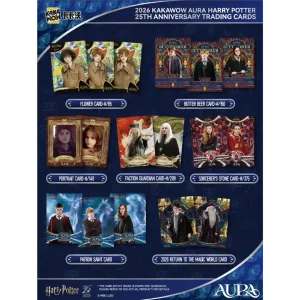 Kakawow 2026 Aura Harry Potter Display Box