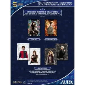 Kakawow 2026 Aura Harry Potter Display Box