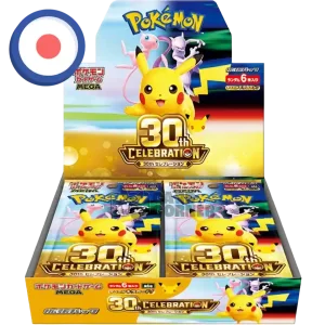 Pokemon 30th Celebration (M6a) Display Sealed