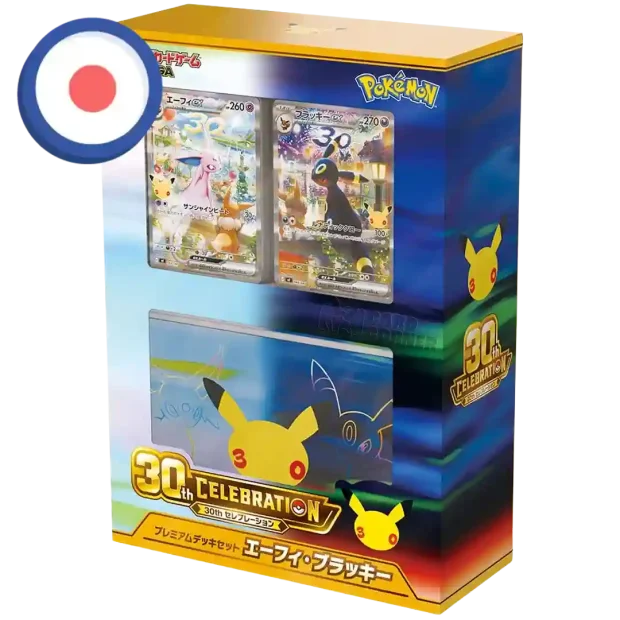 Pokemon 30th Celebration Premium Deck Espeon & Umbreon (JP)