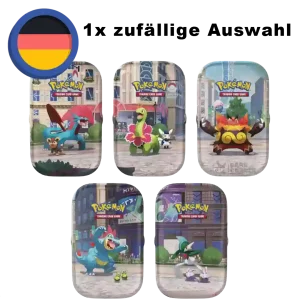 Pokemon Illumina City Mini Tin (DE) ZUFÄLLIG
