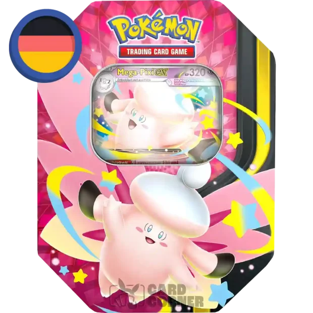 Pokemon Mega Mondschein Tin Box (DE) ZUFÄLLIG