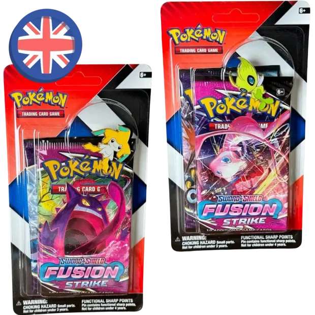 Pokemon Fusion Strike 2-Pack Pin Blister 2er Set