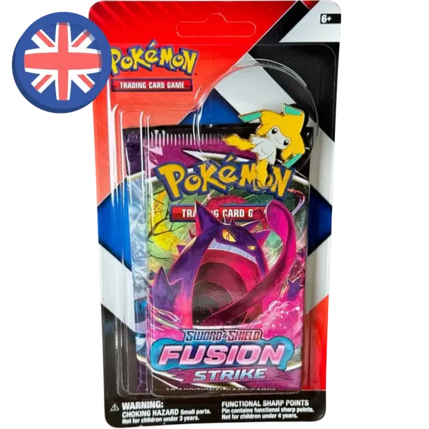 Pokemon Fusion Strike 2-Pack Pin Blister ZUFÄLLIG