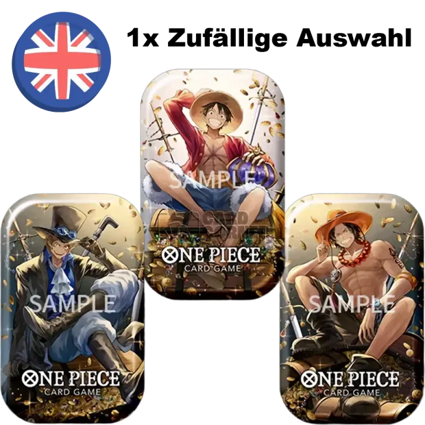 One Piece Mini Tin Pack Set Vol. 2 (EN) ZUFÄLLIG