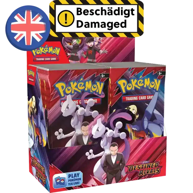 B-Ware Produkte Pokemon Destined Rivals Display (ENG)