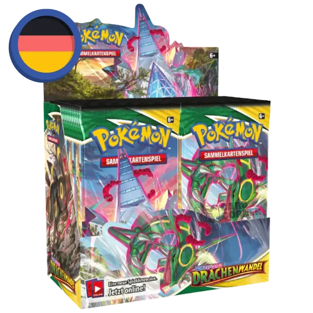 Pokemon Drachenwandel Display
