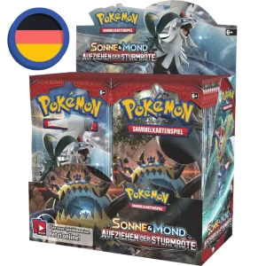 Pokemon Aufziehen der Sturmröte Display
