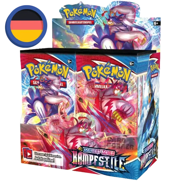 Pokemon Kampfstile Display