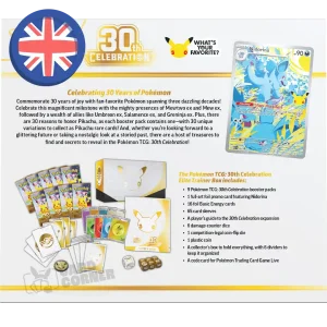Pokemon 30th Celebration Elite Trainer Box