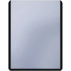 Ultra Pro 3" x 4" Toploader - Black Border 25 Stück