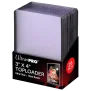 Ultra Pro 3" x 4" Toploader - Black Border 25 Stück