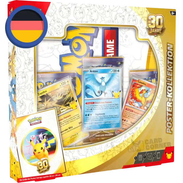Pokemon 30 Jahre Poster Kollektion