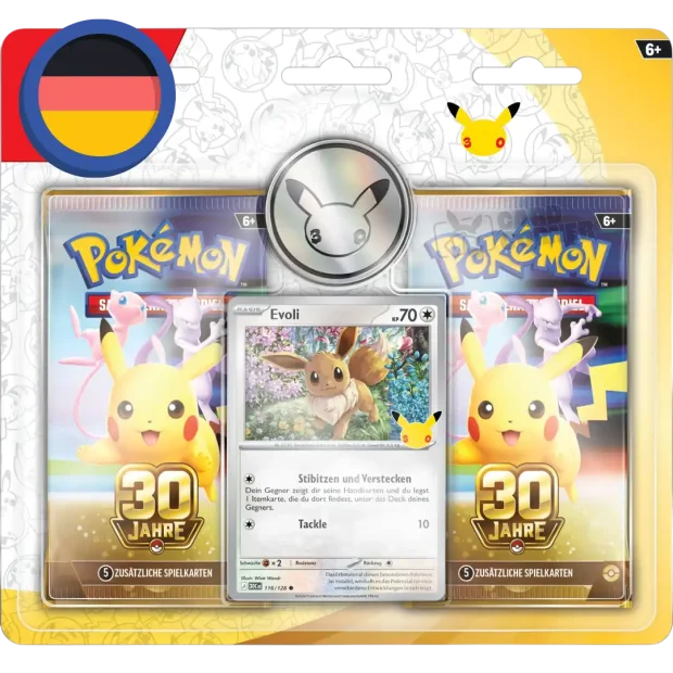Pokemon 30 Jahre 2-Pack Blister