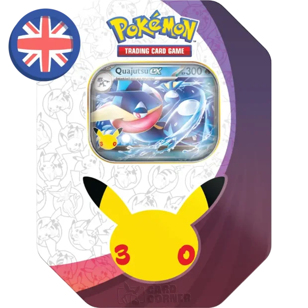 Pokemon 30th Celebration Tin Box Greninja ex