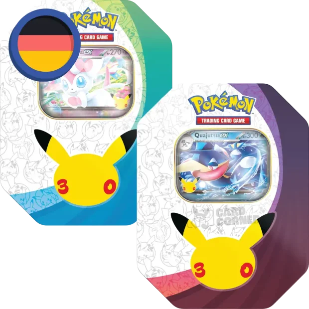 Pokemon 30 Jahre Tin Box