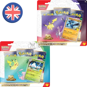 Pokemon 30th Celebration Tech Sticker Collection