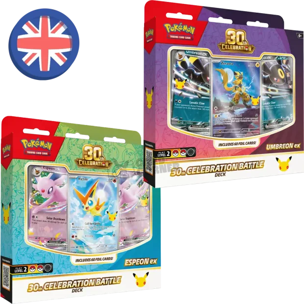 Pokemon 30th Celebration Battle Deck