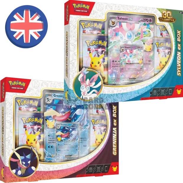 Pokemon 30th Celebration EX Box