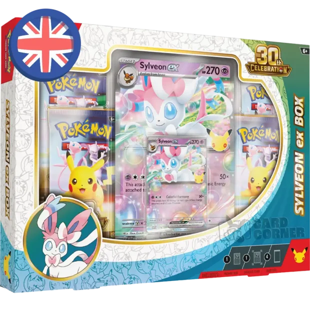 Pokemon 30th Celebration EX Box Sylveon ex