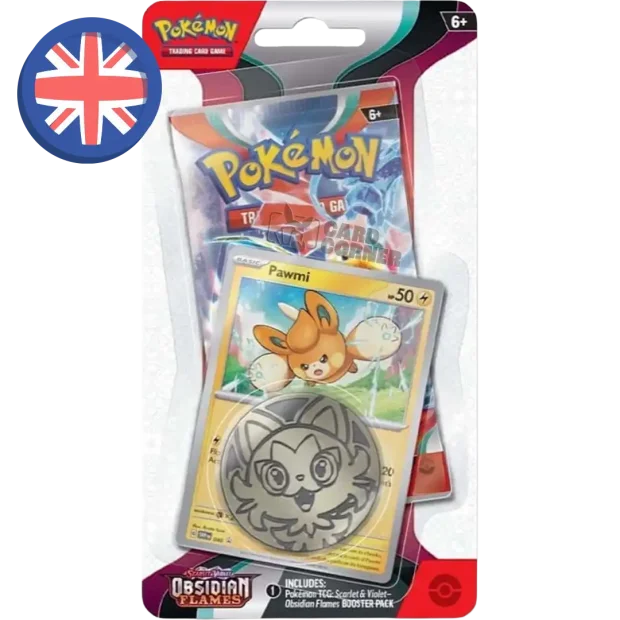 Pokemon Obsidian Flames 1-Pack Blister Pawmi