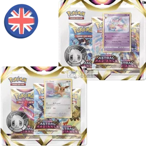 Pokemon Astral Radiance 3-Pack Blister 2er Set