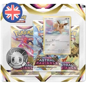 Pokemon Astral Radiance 3-Pack Blister Eevee