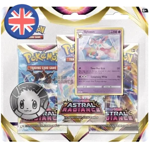Pokemon Astral Radiance 3-Pack Blister Sylveon