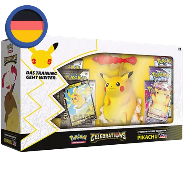 Pokemon Celebrations Premium Figuren Kollektion Pikachu VMAX (DE)