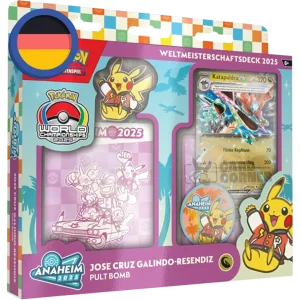Pokemon Weltmeisterschaftsdeck 2025 (DE) Pult Bomb