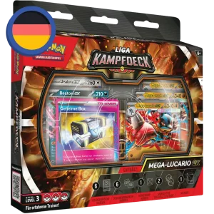 Pokemon Liga Kampfdeck Mega Lucario EX (DE)
