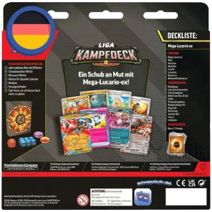 Pokemon Liga Kampfdeck Mega Lucario EX (DE)