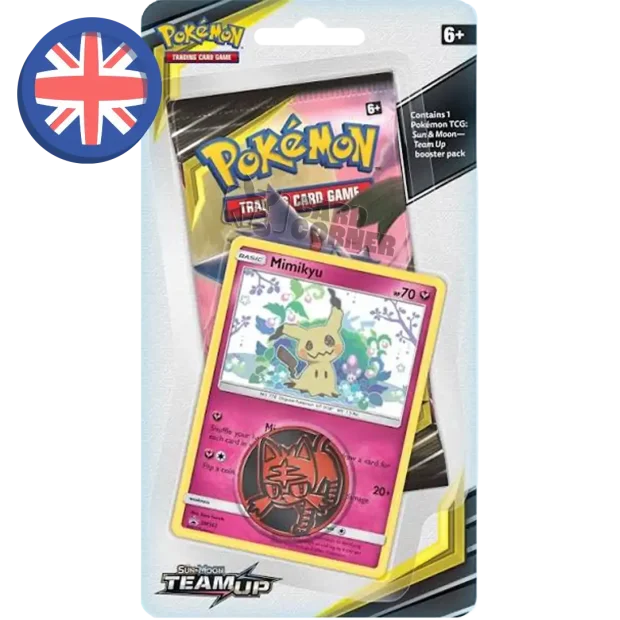 Pokemon Team Up Checklane Blister Mimikyu